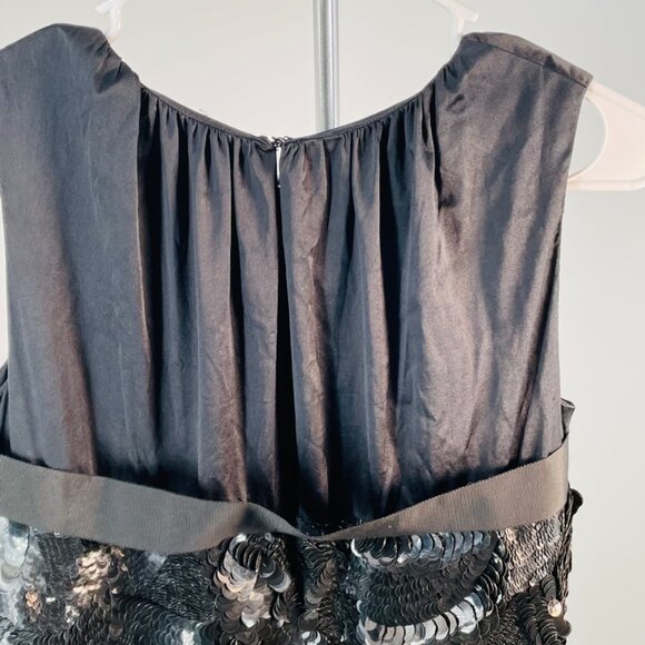 Dice Kayek Pink Label Black Sequin Dress Size 4 - Picture 8 of 11